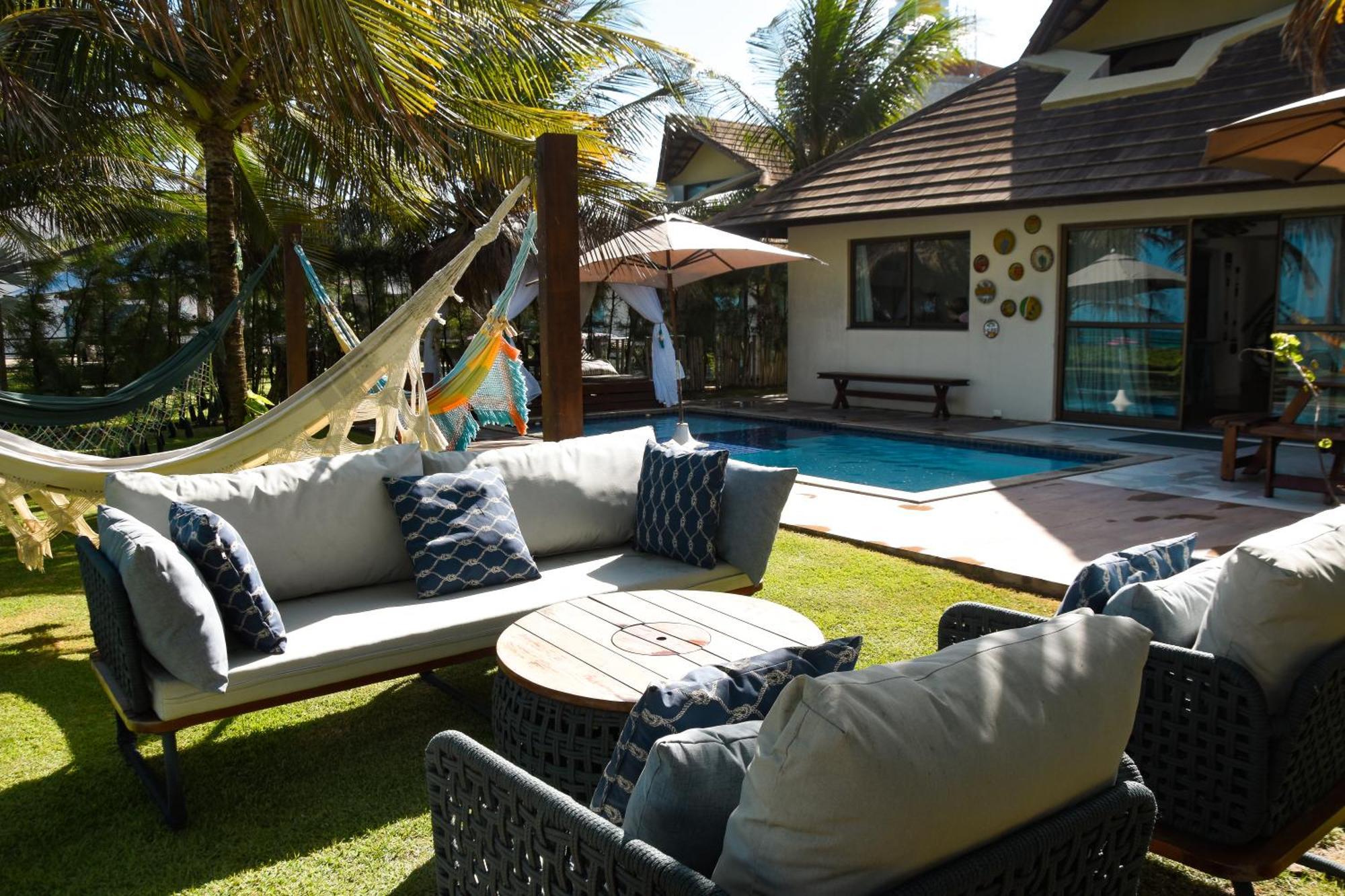 Bangalo Luxo Beira Mar Carneiros Beach Resort Praia dos Carneiros Eksteriør billede