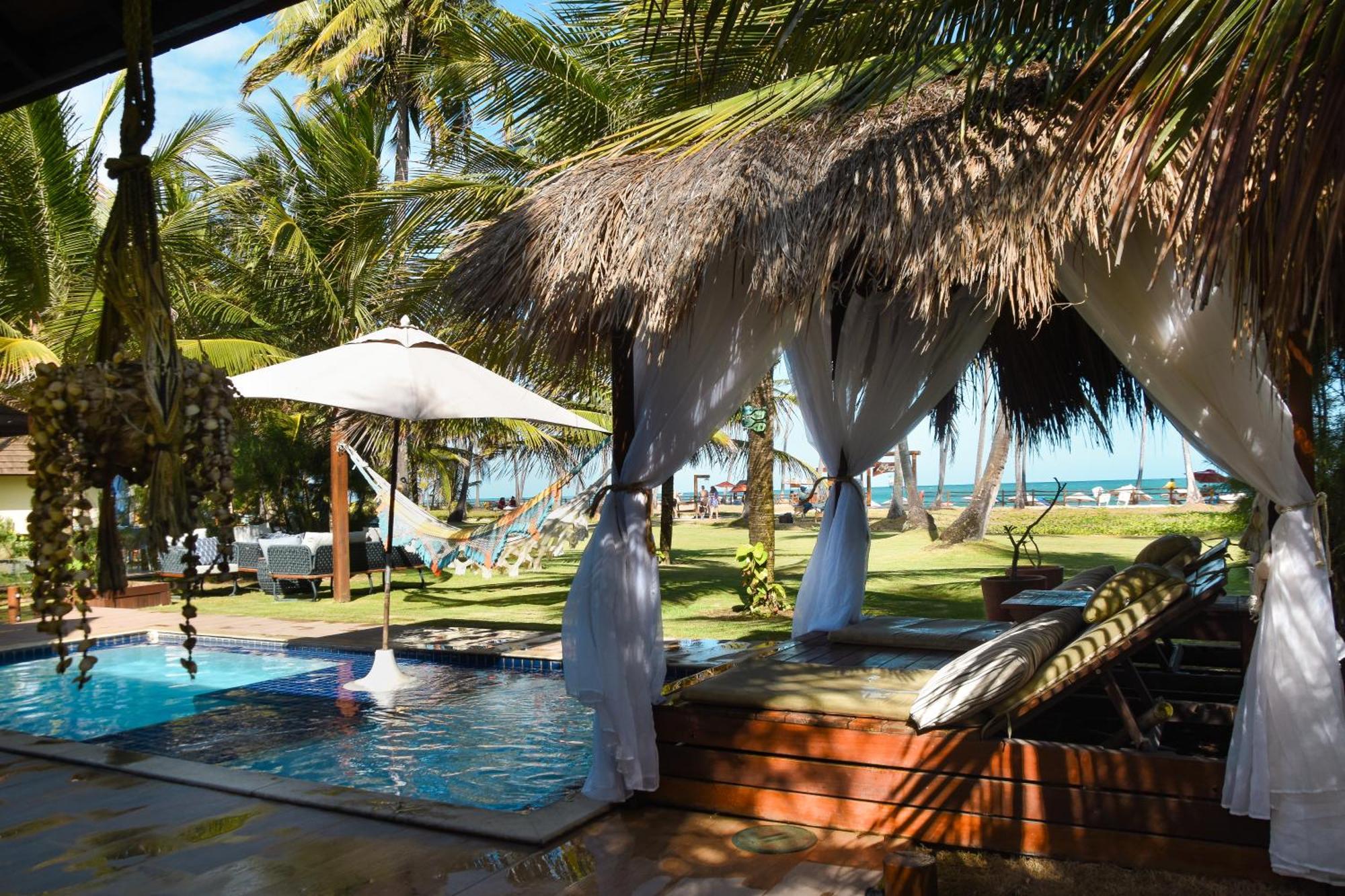 Bangalo Luxo Beira Mar Carneiros Beach Resort Praia dos Carneiros Eksteriør billede