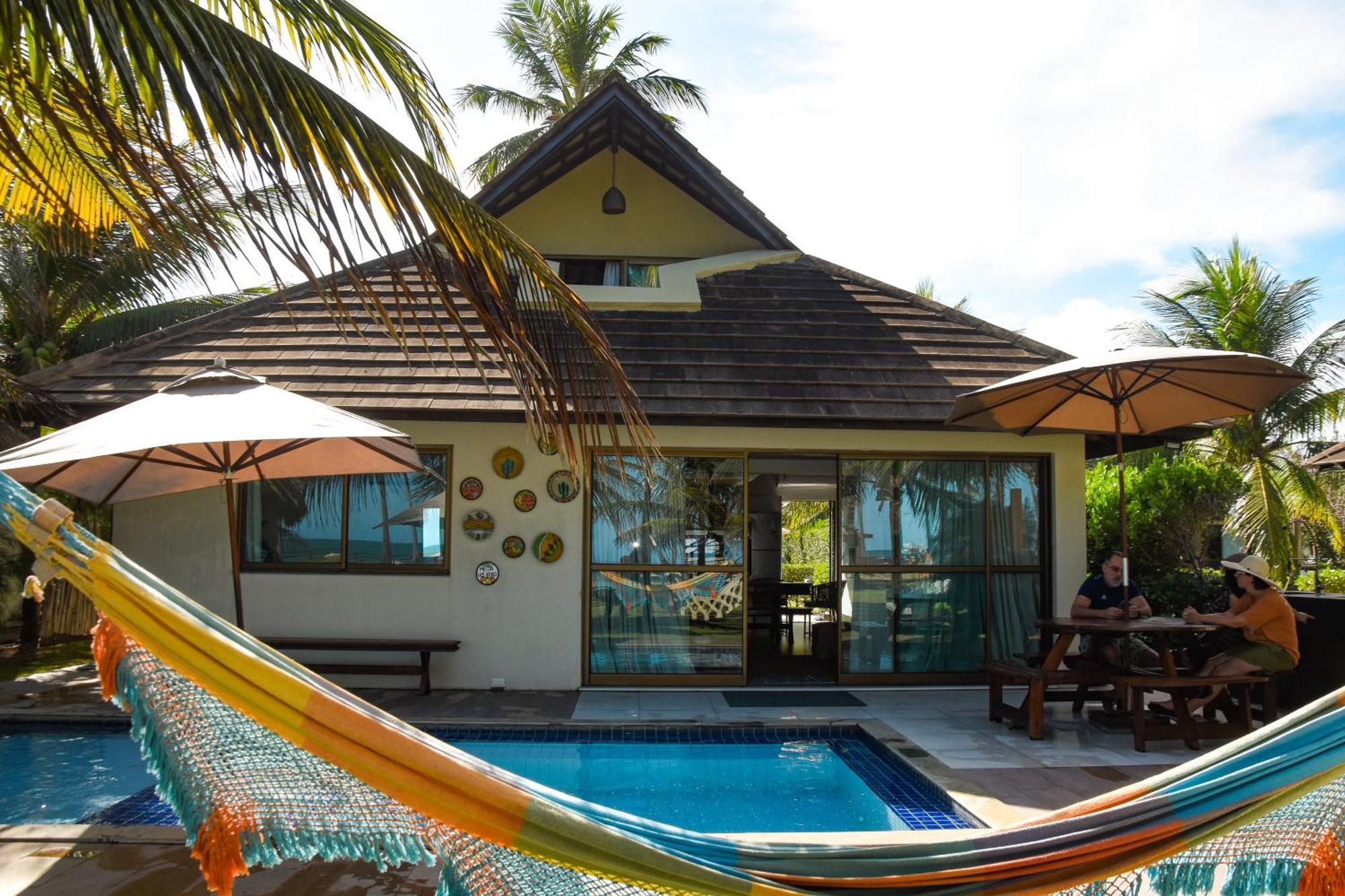 Bangalo Luxo Beira Mar Carneiros Beach Resort Praia dos Carneiros Eksteriør billede